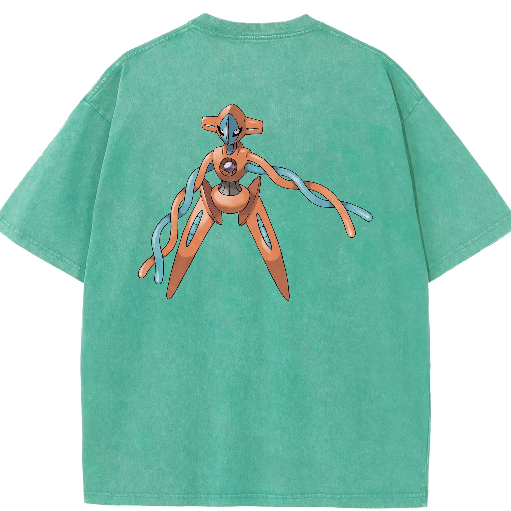 （画像用） ポケットモンスター Pokémon 綿100% ヴィンテージ風 半袖Tシャツ（背面プリント）